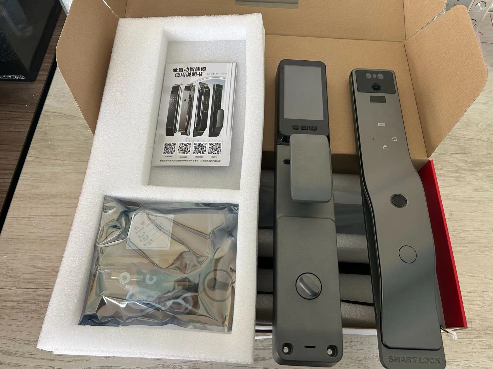 Wifi Doorbell Camera - Yüz Tanıma Parmak İzi Akıllı Güvenlik