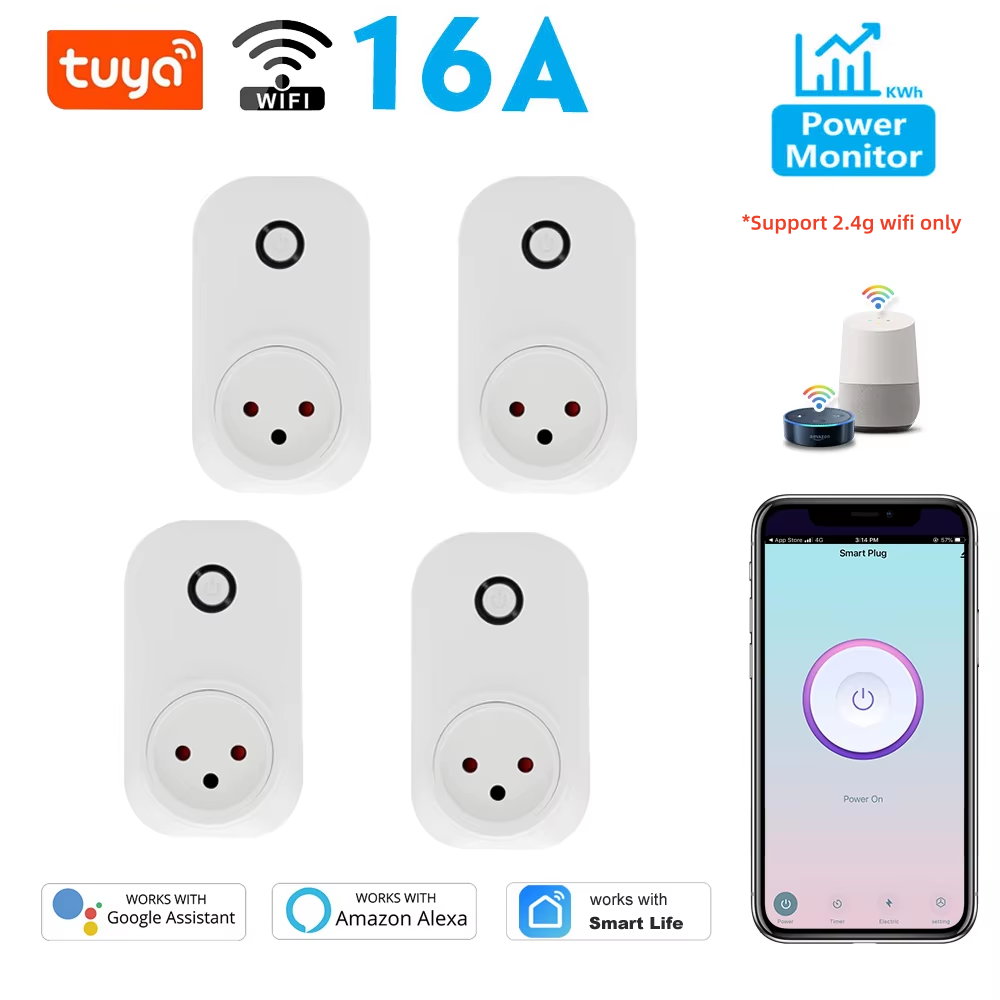 Smart Outdoor Plug - Tuya Akıllı Soket İsrail Fiş 16A