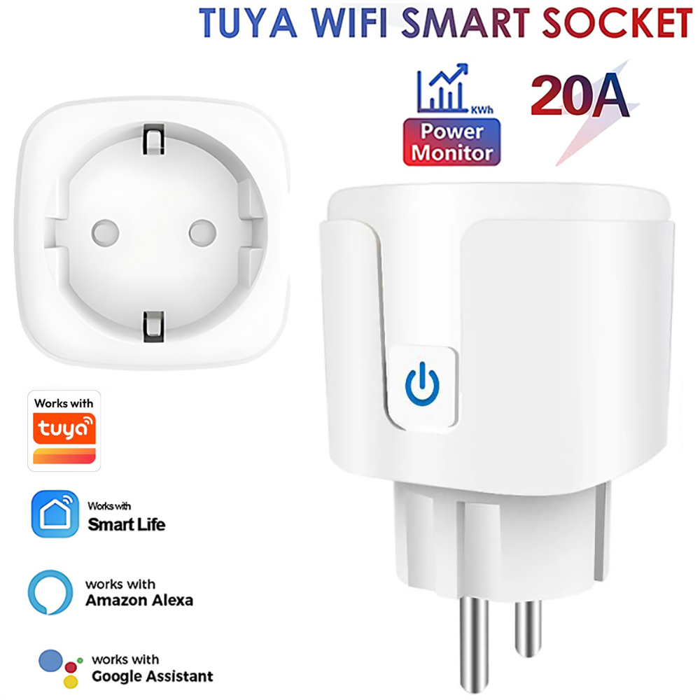 Smart Outdoor Plug - Tuya Smart Life Uygulaması Wifi Priz