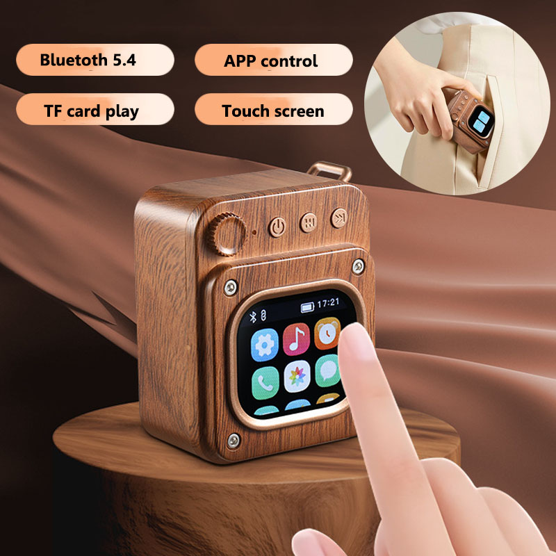 Smart Home Ynf - Mini Cep Bluetooth Hoparlör Akıllı Dokunmatik