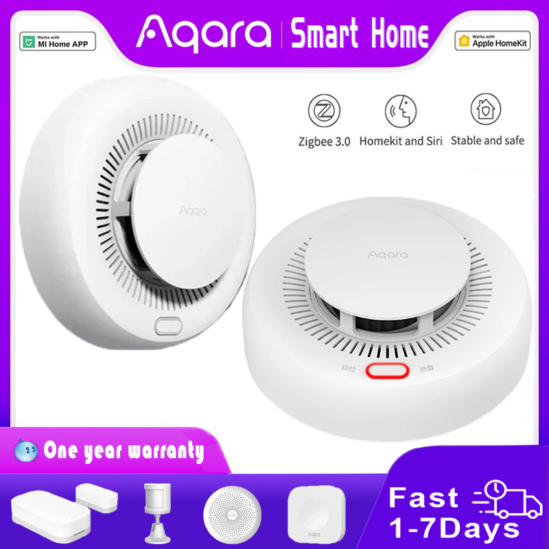 Smart Home Yeelight - Yeni Aqara Duman Dedektörü Zigbee Akıllı