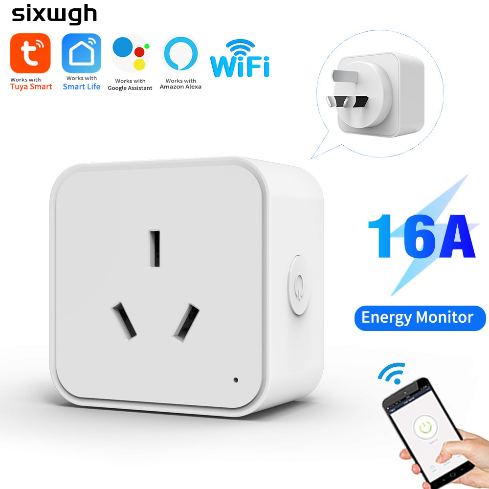 Smart Outdoor Plug - WiFi Tuya AU Standart Akıllı Priz,