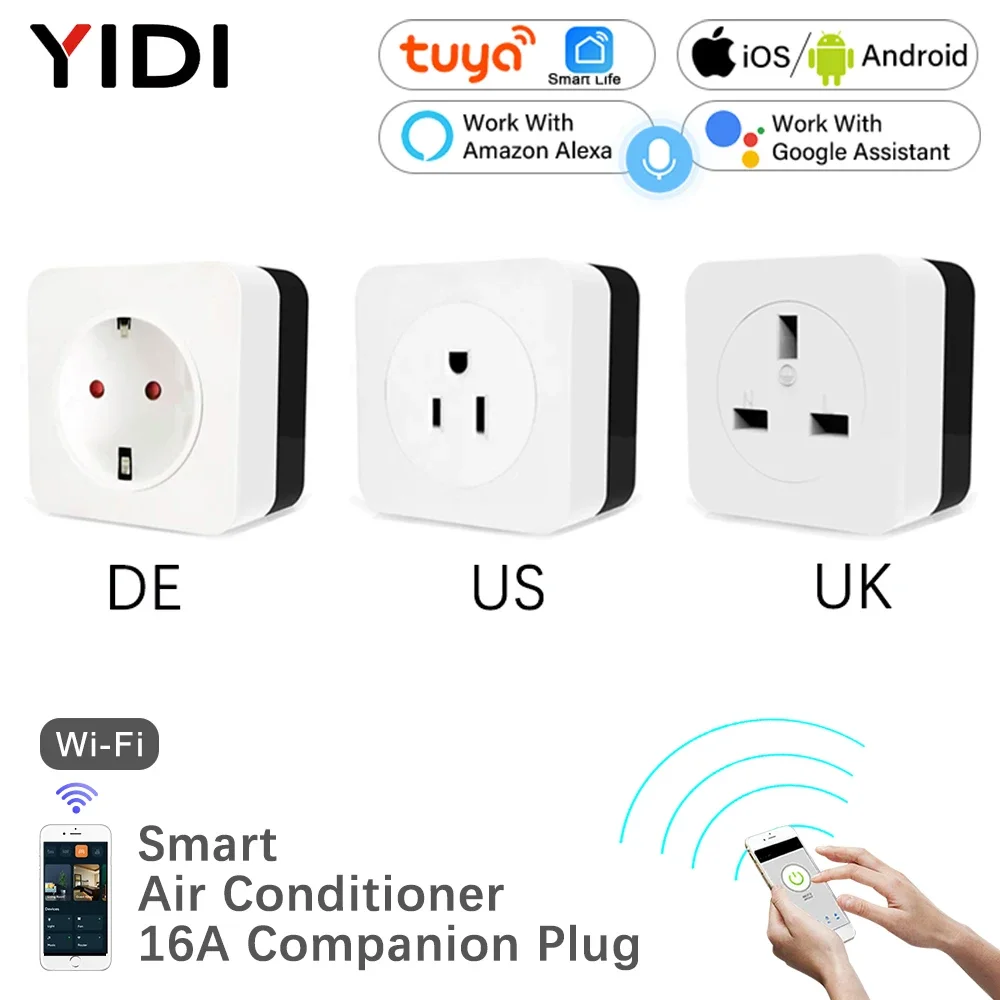 Smart Outdoor Plug - 16A WiFi Klima Duvar Prizi Arkadaşı