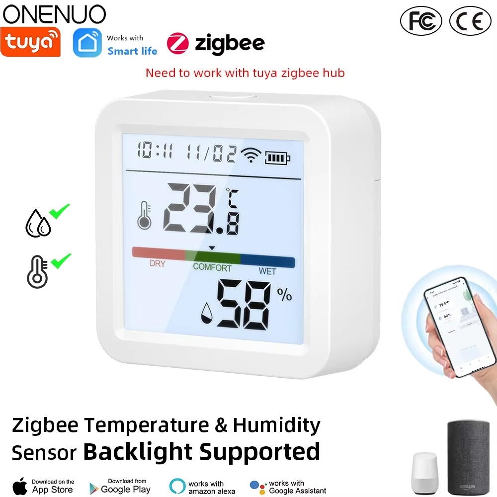 Smart Home Gira - Tuya ZigBee akıllı ev sıcaklık nem