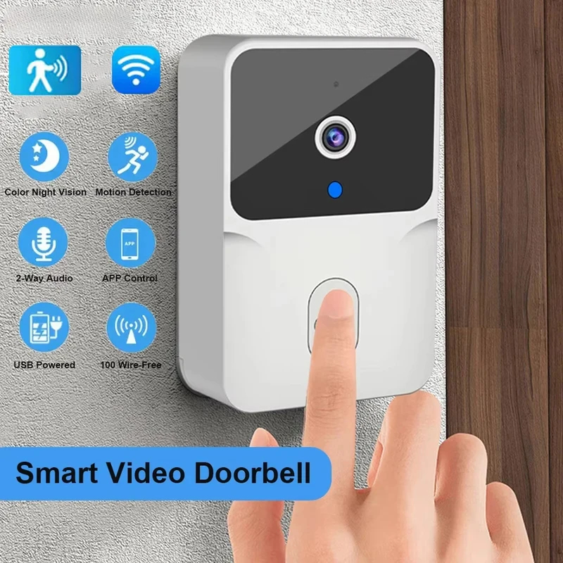 Smart Home Video Doorbell - Akıllı Ev WiFi Görüntülü Kapı Zili