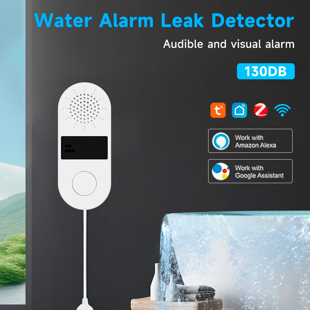 Smart Home Lighting Control - Tuya Wifi su kaçağı dedektörü ses
