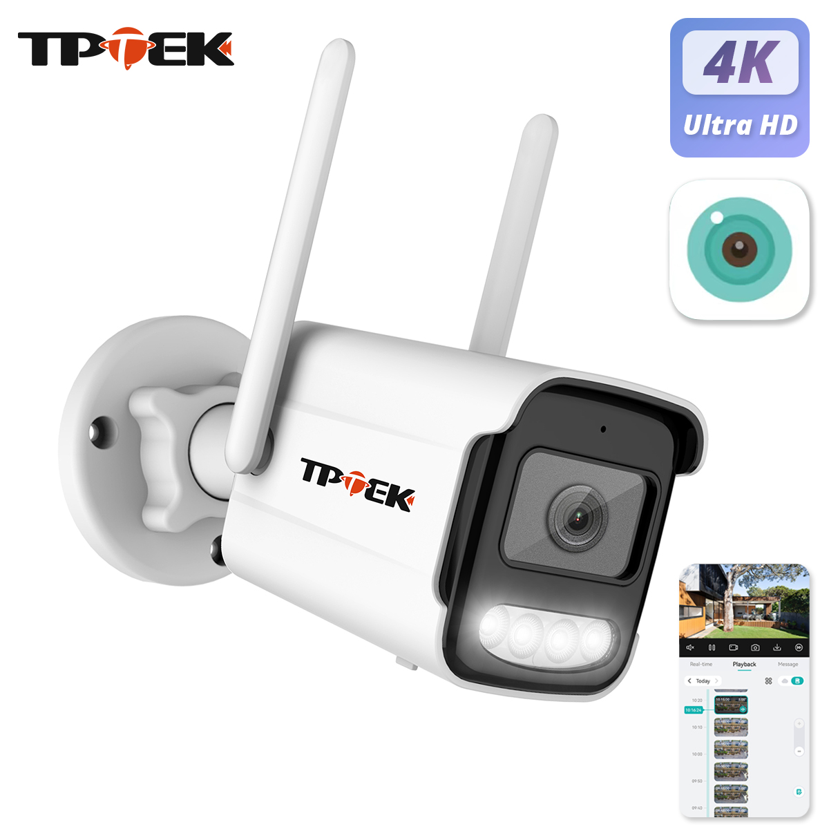 Smart Home Imou - 8MP 4K IP Kamera Wifi Kablosuz
