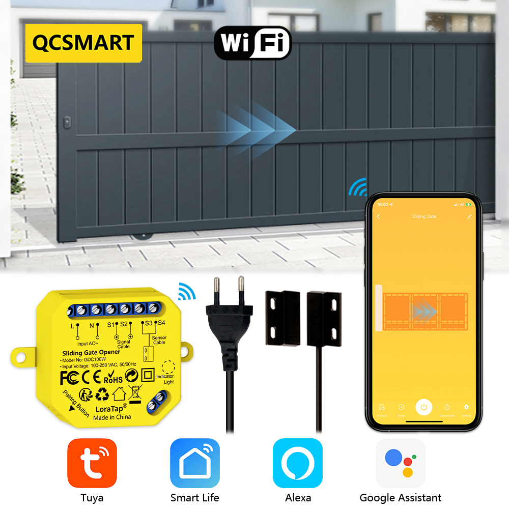Smart Outdoor Plug - Tuya WiFi Sürgülü Kapı Garaj Açacağı