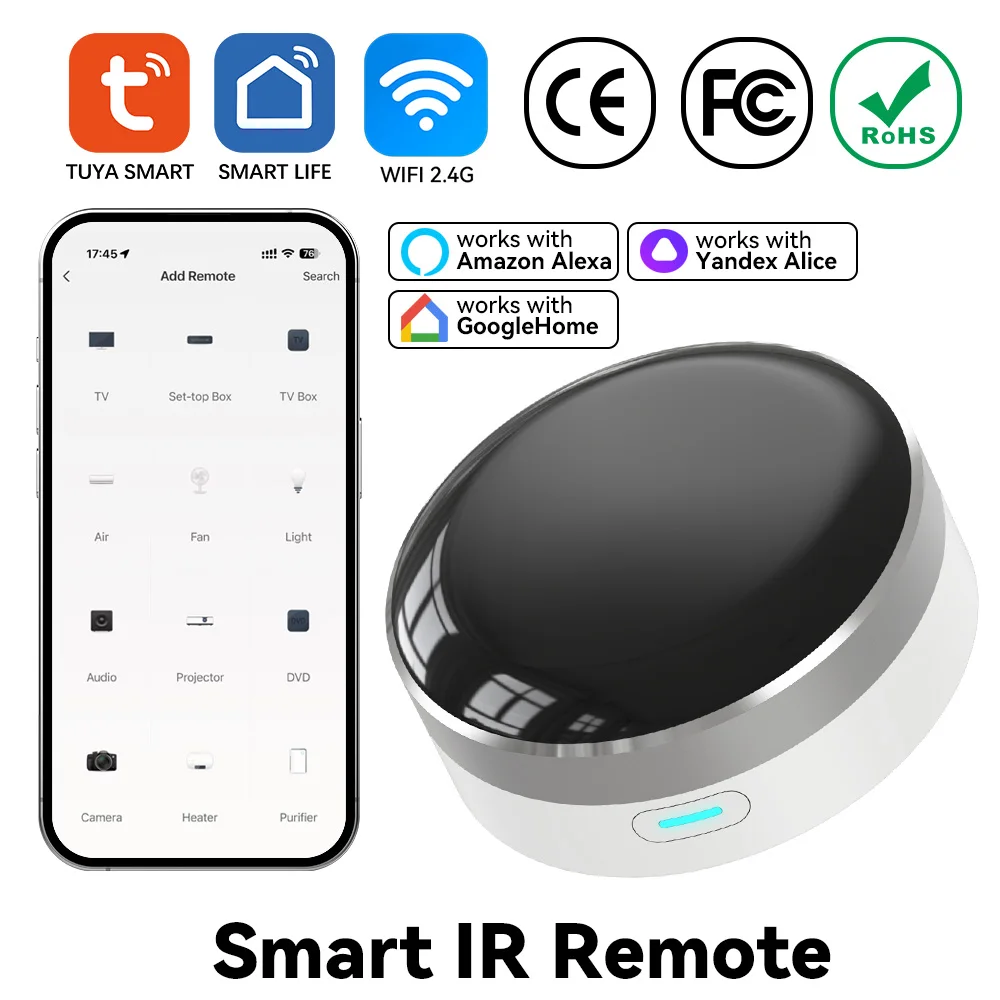 Smart Home Wifi Hub - YFK WiFi Akıllı IR Blaster Evrensel