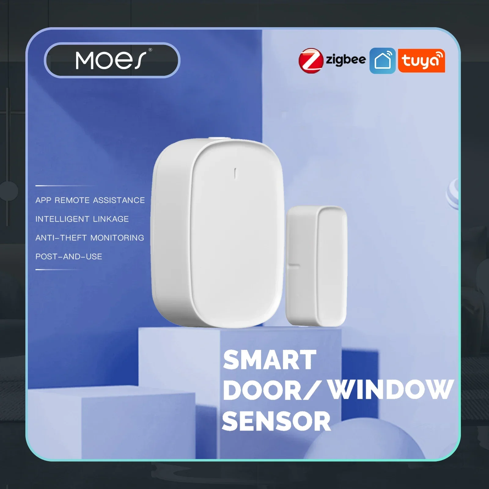 Smart Home Orvibo - MOES Tuya ZigBee/Wifi akıllı pencere kapı