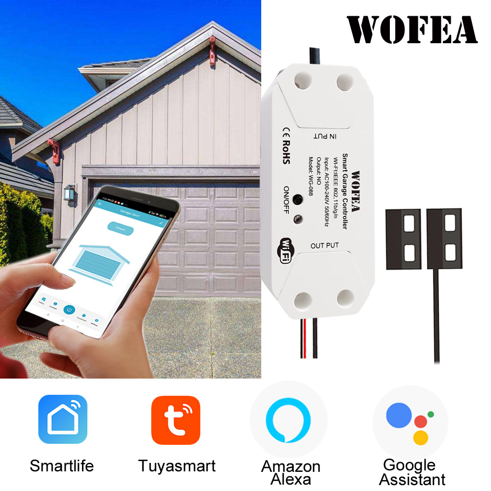 Smart Home Wifi Hub - Wofea Tuya Akıllı WIFI 2.4G Garaj