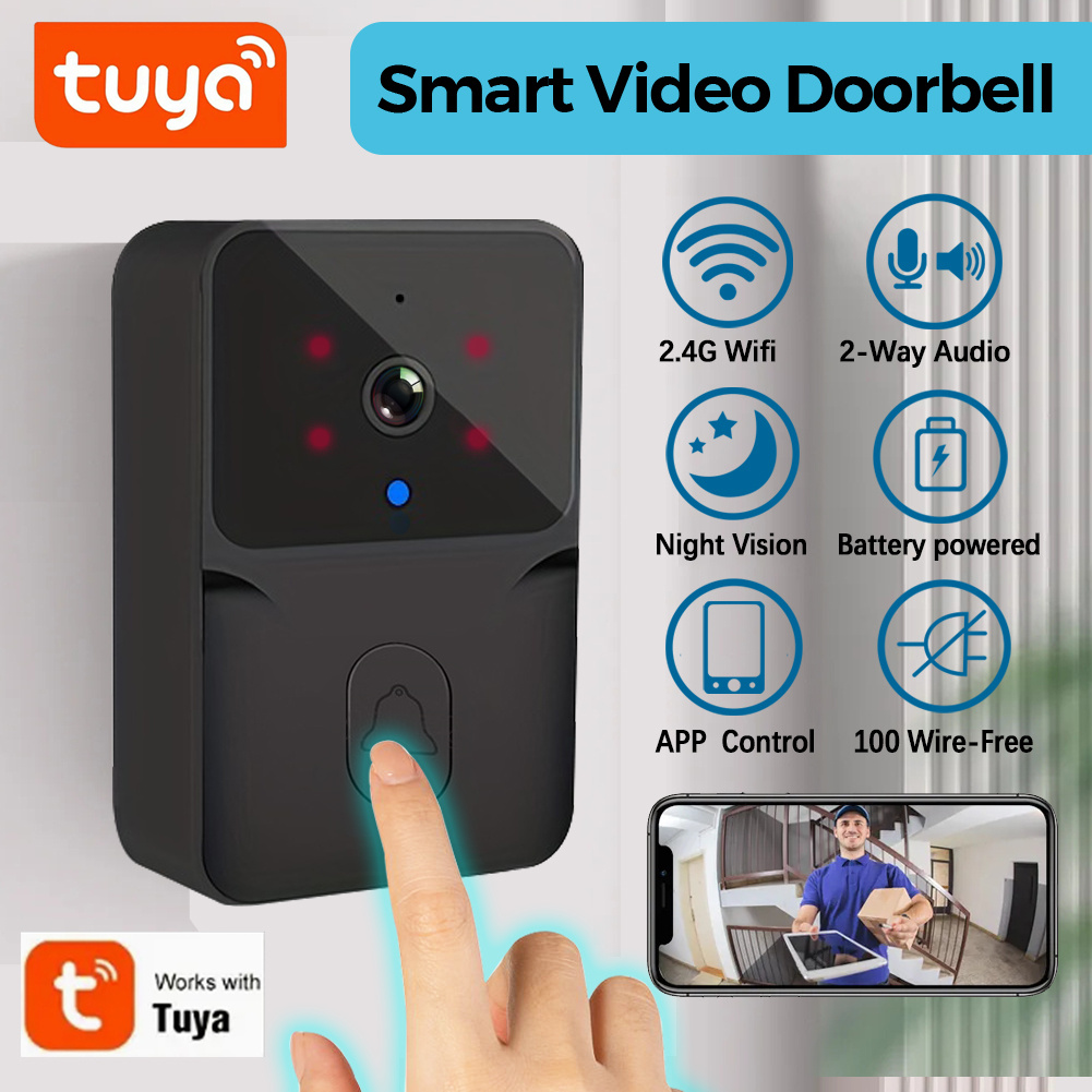 Smart Home Video Doorbell - Tuya Kablosuz Akıllı Görüntülü Kapı Zili,