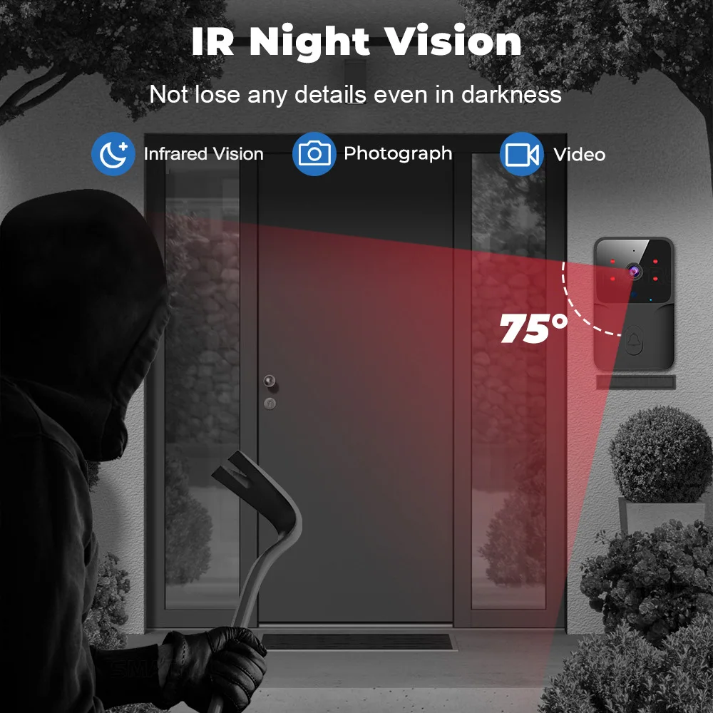 2026 WiFi Görüntülü Kapı Zili  - Smart Home Video Doorbell incelemesi ve fiyatı