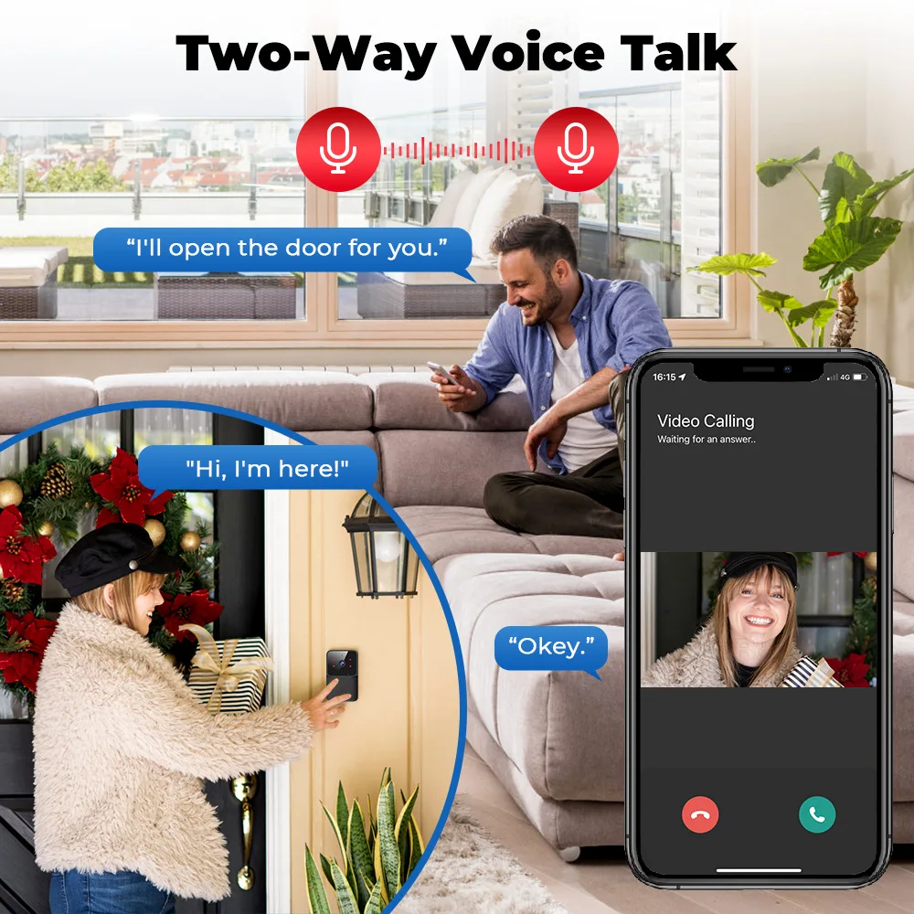 2026 WiFi Görüntülü Kapı Zili  - Smart Home Video Doorbell incelemesi ve fiyatı