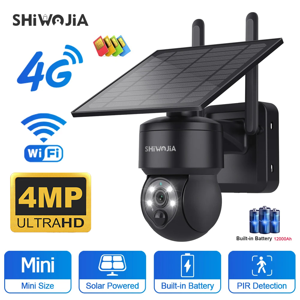 SHIWOJIA WIFI Kablosuz PTZ Gün - Smart Home Outdoor Camera incelemesi ve fiyatı