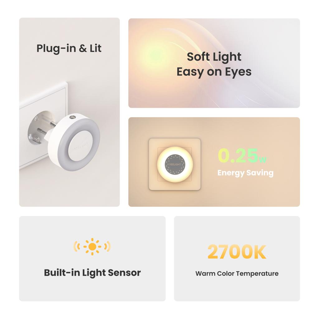 Yeelight Plug-in Işık Sensörü  - Smart Home Yeelight incelemesi ve fiyatı