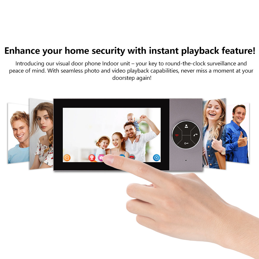7 inç IPS Ekran 2MP 1080P Tuya - Wifi Doorbell Camera incelemesi ve fiyatı