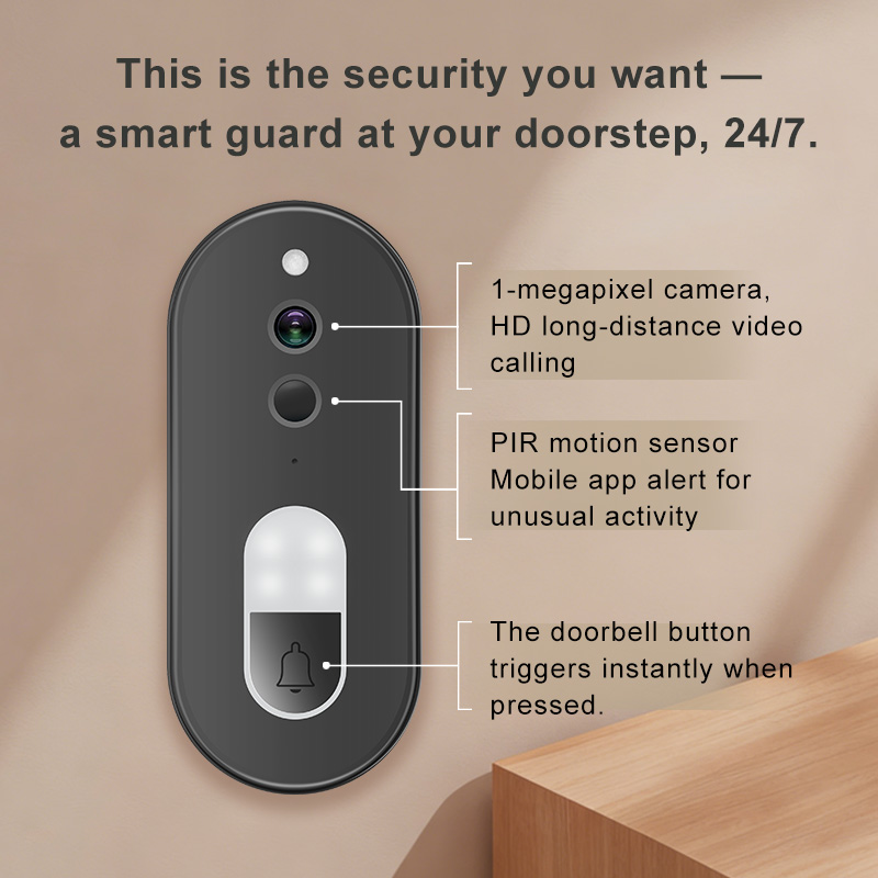 Tuya 1080P HD Kablosuz WiFi Gö - Smart Home Video Doorbell incelemesi ve fiyatı