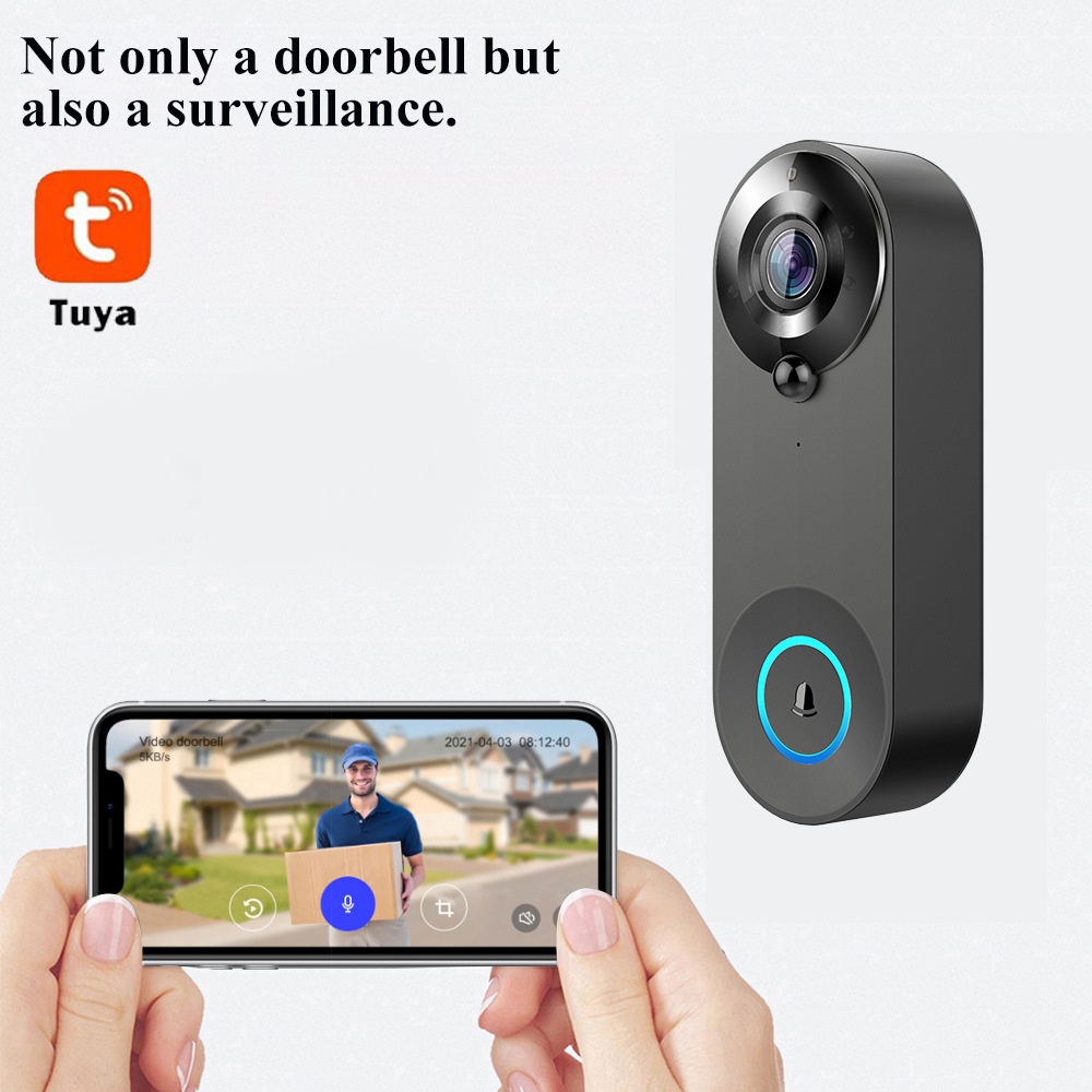 Tuya 1080P kablosuz WIFI kapı  - Smart Home Video Doorbell incelemesi ve fiyatı