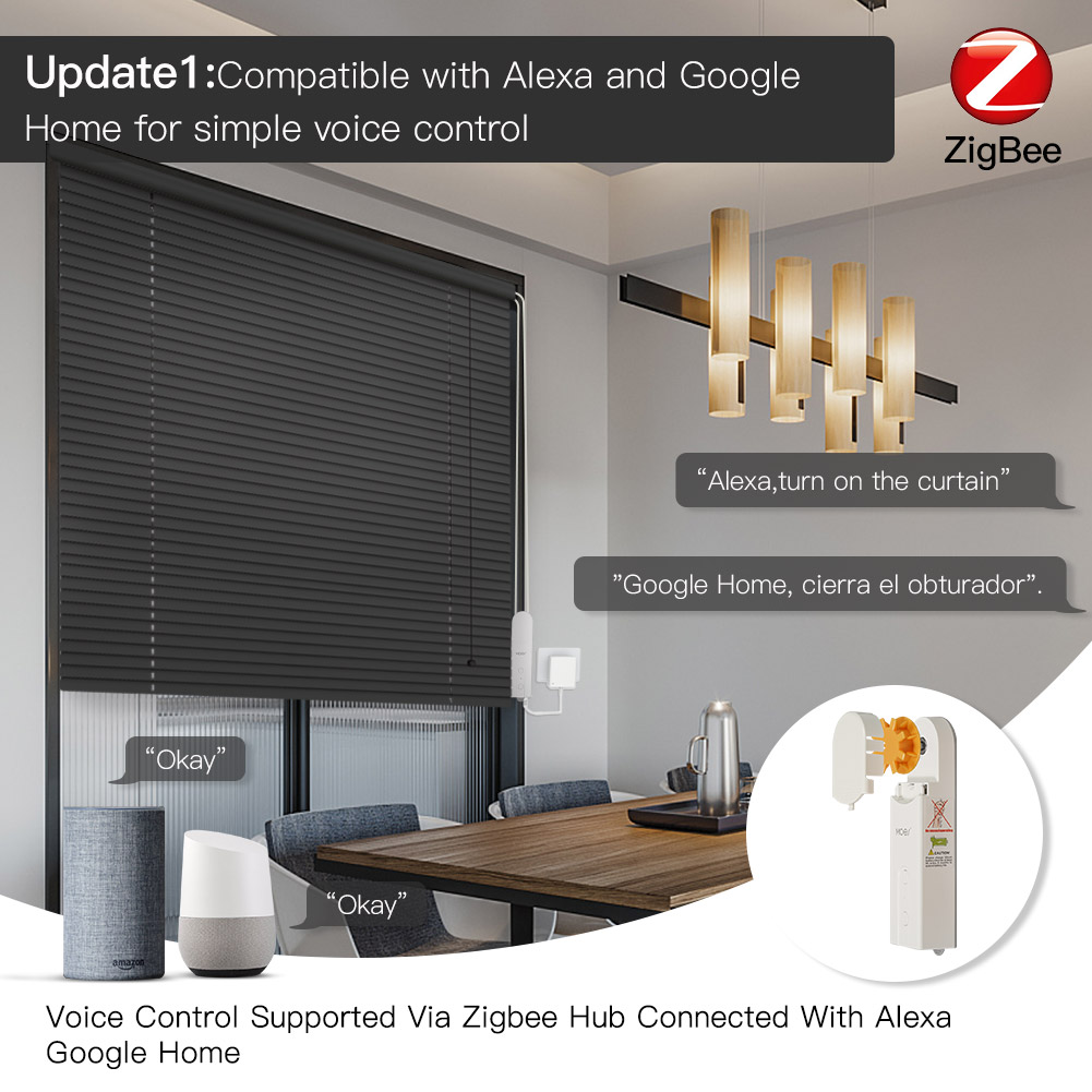 MOES ZigBee Akıllı DIY Motorlu - Smart Home Gira incelemesi ve fiyatı