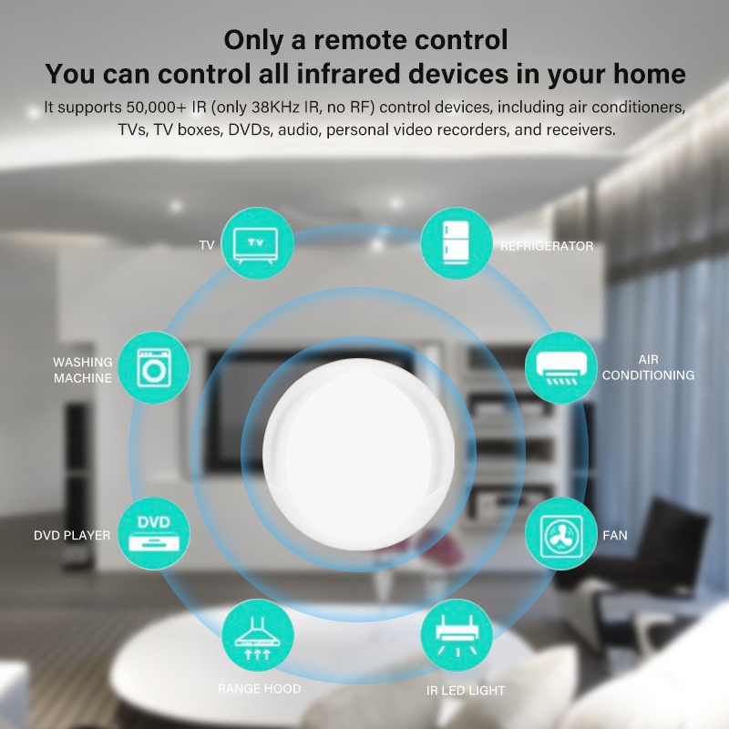 Tuya Akıllı WiFi IR Uzaktan Ev - Smart Home Orvibo incelemesi ve fiyatı