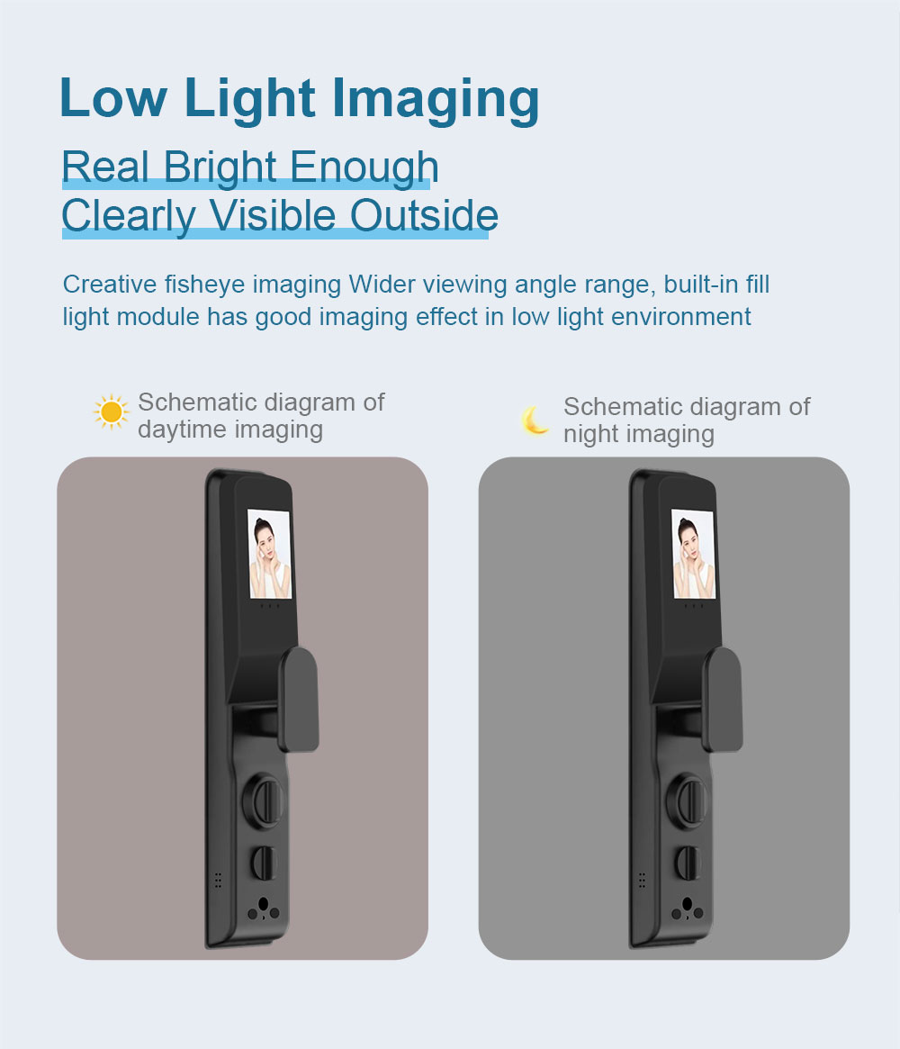 Tuya Wifi Parmak İzi 3D Yüz Ta - Wifi Doorbell Camera incelemesi ve fiyatı