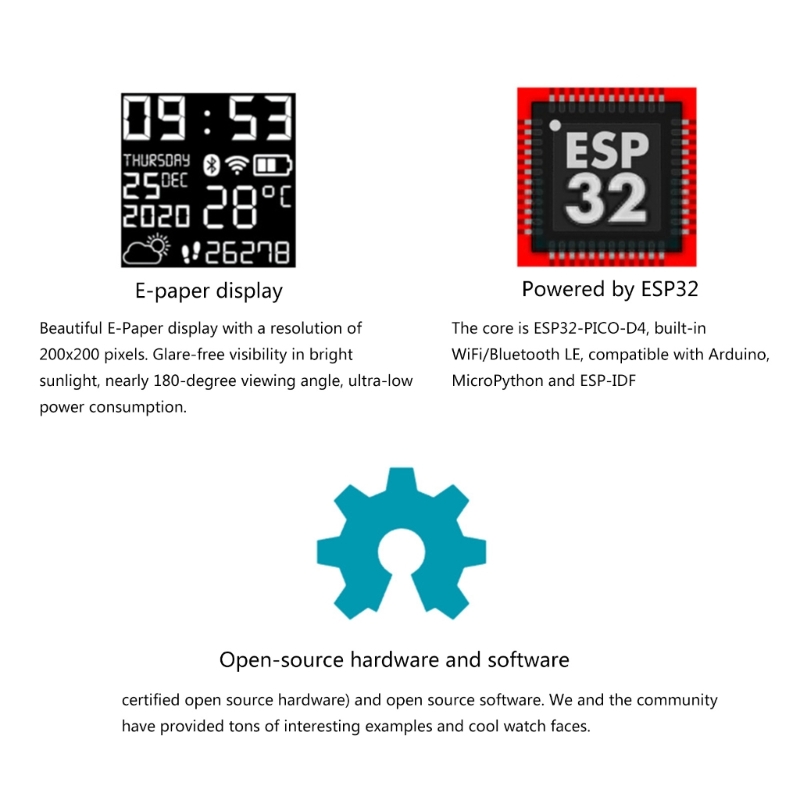K0EA ESP32 Akıllı Saat Açık Ka - Smart Home Using Esp32 incelemesi ve fiyatı