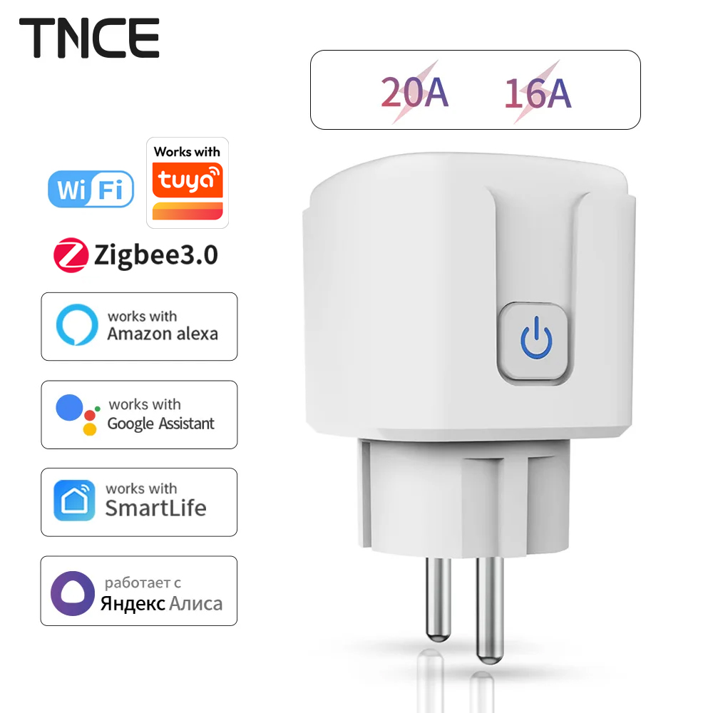 TNCE Tuya WiFi/Zigbee 16A/20A  - Smart Outdoor Plug incelemesi ve fiyatı