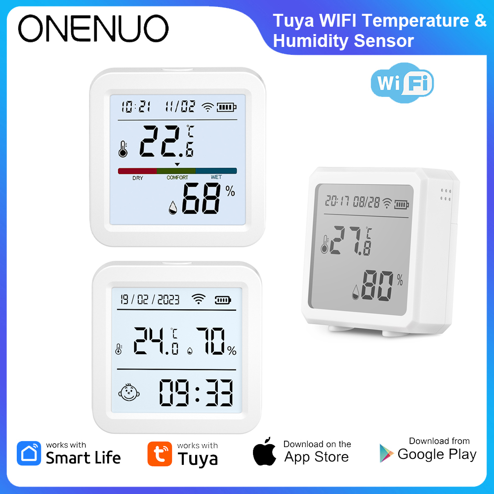 ONENUO Tuya WIFI Sıcaklık Nem  - Smart Home Orvibo incelemesi ve fiyatı
