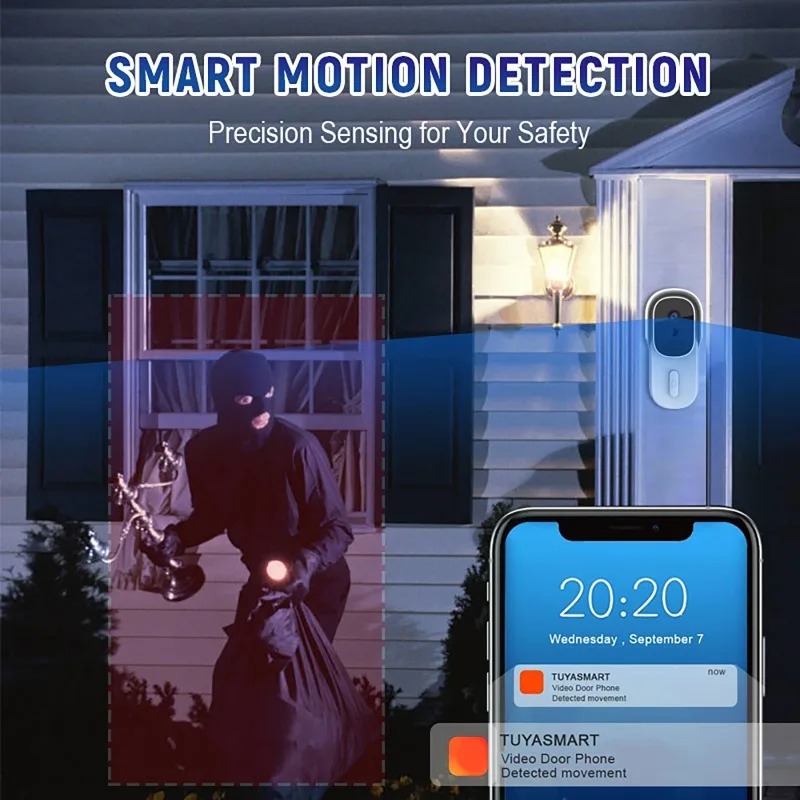 Tuya Akıllı Görüntülü Kapı Zil - Smart Home Video Doorbell incelemesi ve fiyatı