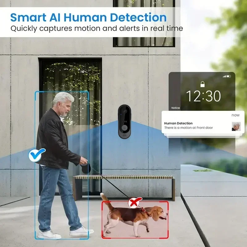 Video HD Kablosuz Su Geçirmez  - Smart Home Video Doorbell incelemesi ve fiyatı