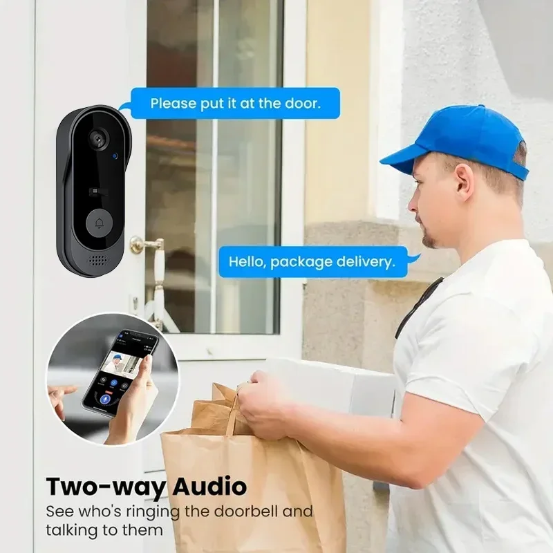 Video HD Kablosuz Su Geçirmez  - Smart Home Video Doorbell incelemesi ve fiyatı
