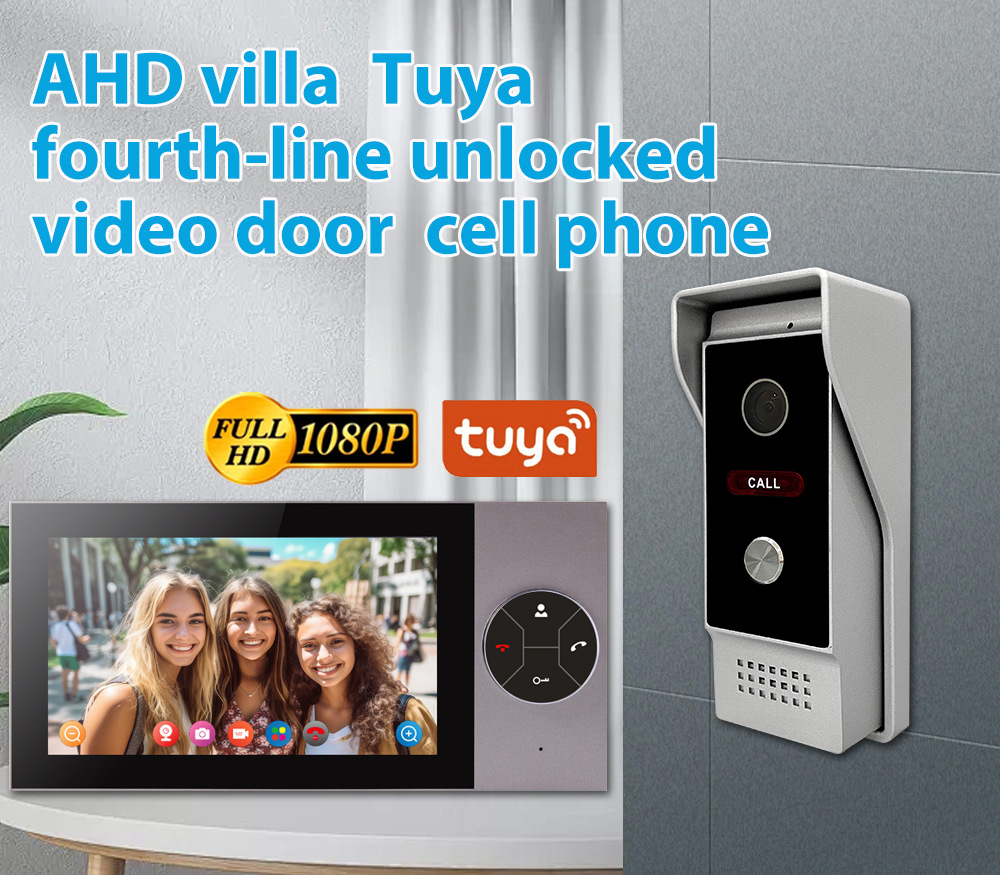 7 İnç IPS Ekran 2MP Tuya Uygul - Wifi Doorbell Camera incelemesi ve fiyatı