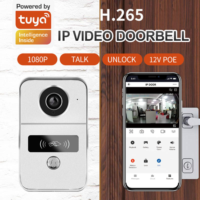 Tuya akıllı 1080P kapı zili ka - Smart Home Video Doorbell incelemesi ve fiyatı