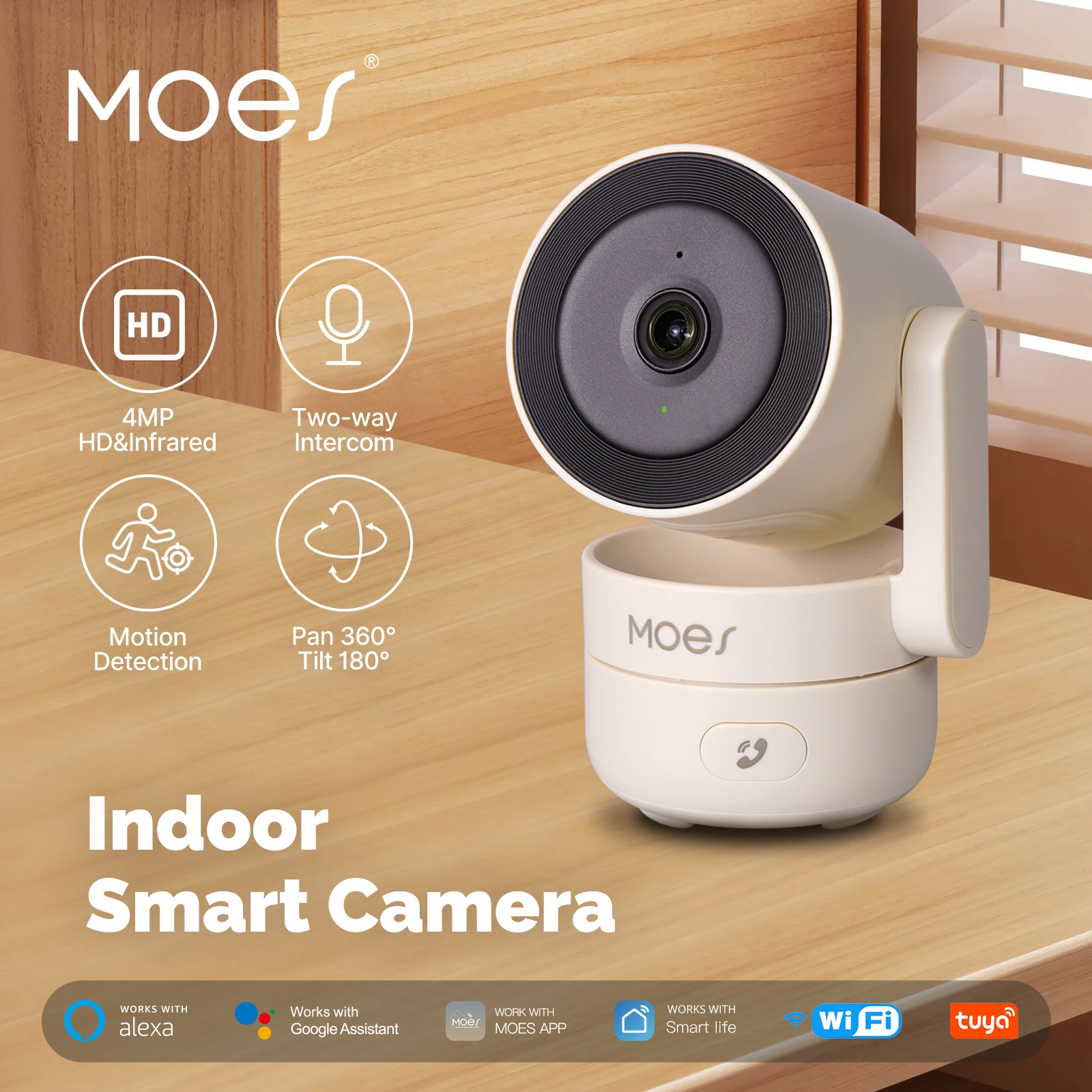 MOESTuya WiFi Kapalı Pan/Tilt  - Smart Home Imou incelemesi ve fiyatı