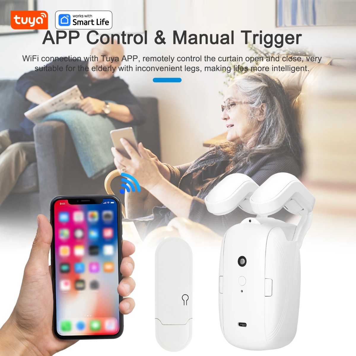 1/2 ADET Tuya Akıllı WiFi Perd - Smart Home Wifi Hub incelemesi ve fiyatı