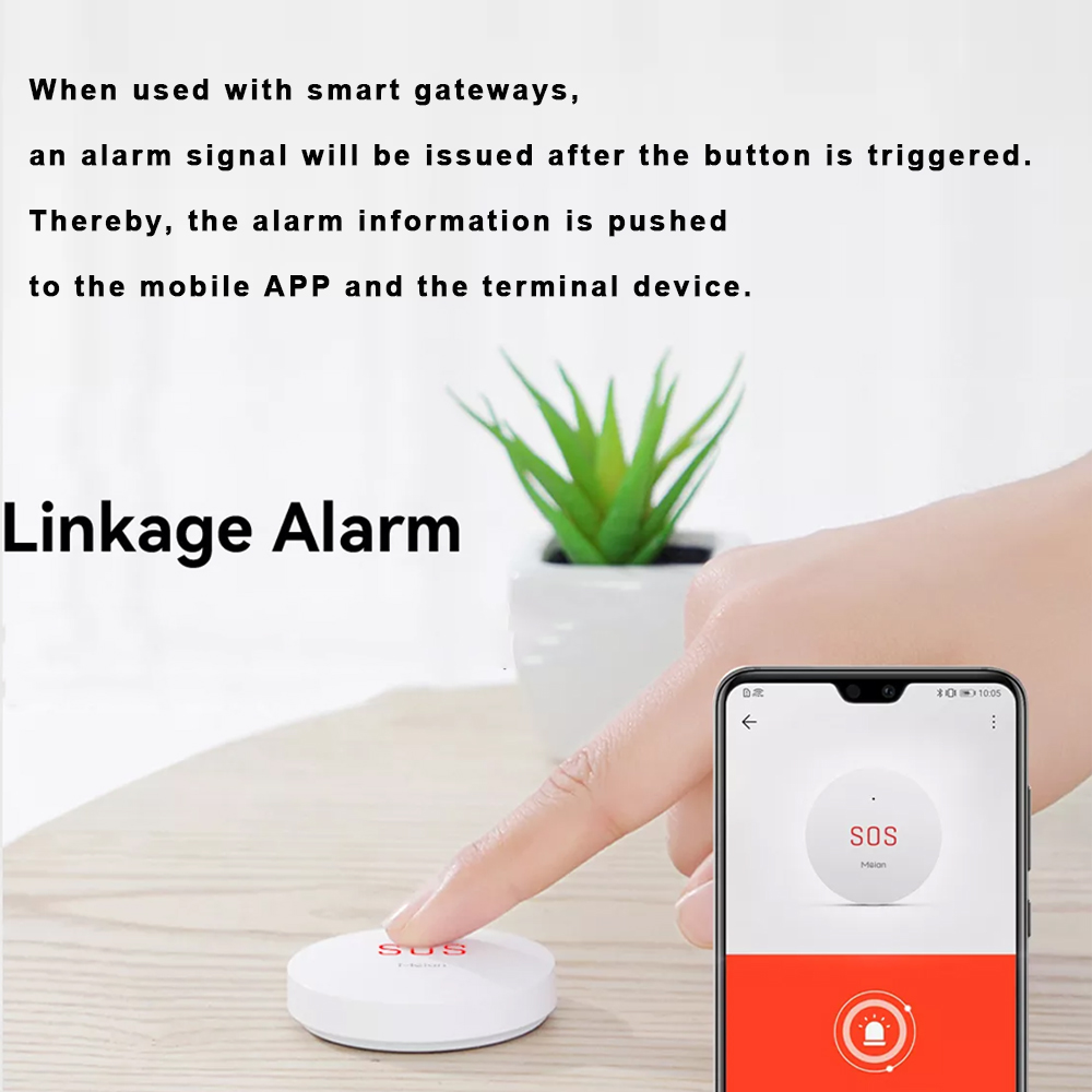 Zigbee Tuya SOS acil düğmesi e - Smart Home Gira incelemesi ve fiyatı