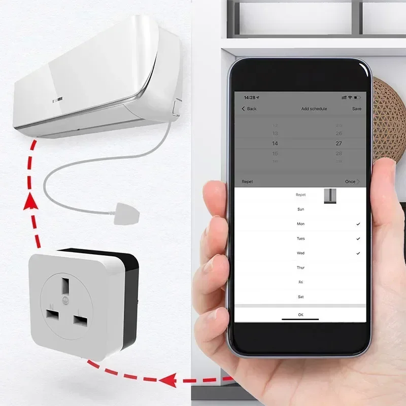 16A WiFi Klima Duvar Prizi Ark - Smart Outdoor Plug incelemesi ve fiyatı