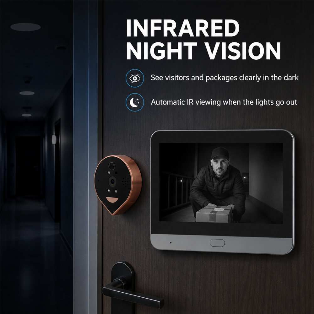 Dijital Kapı Gözü Video Zil Tu - Smart Home Video Doorbell incelemesi ve fiyatı