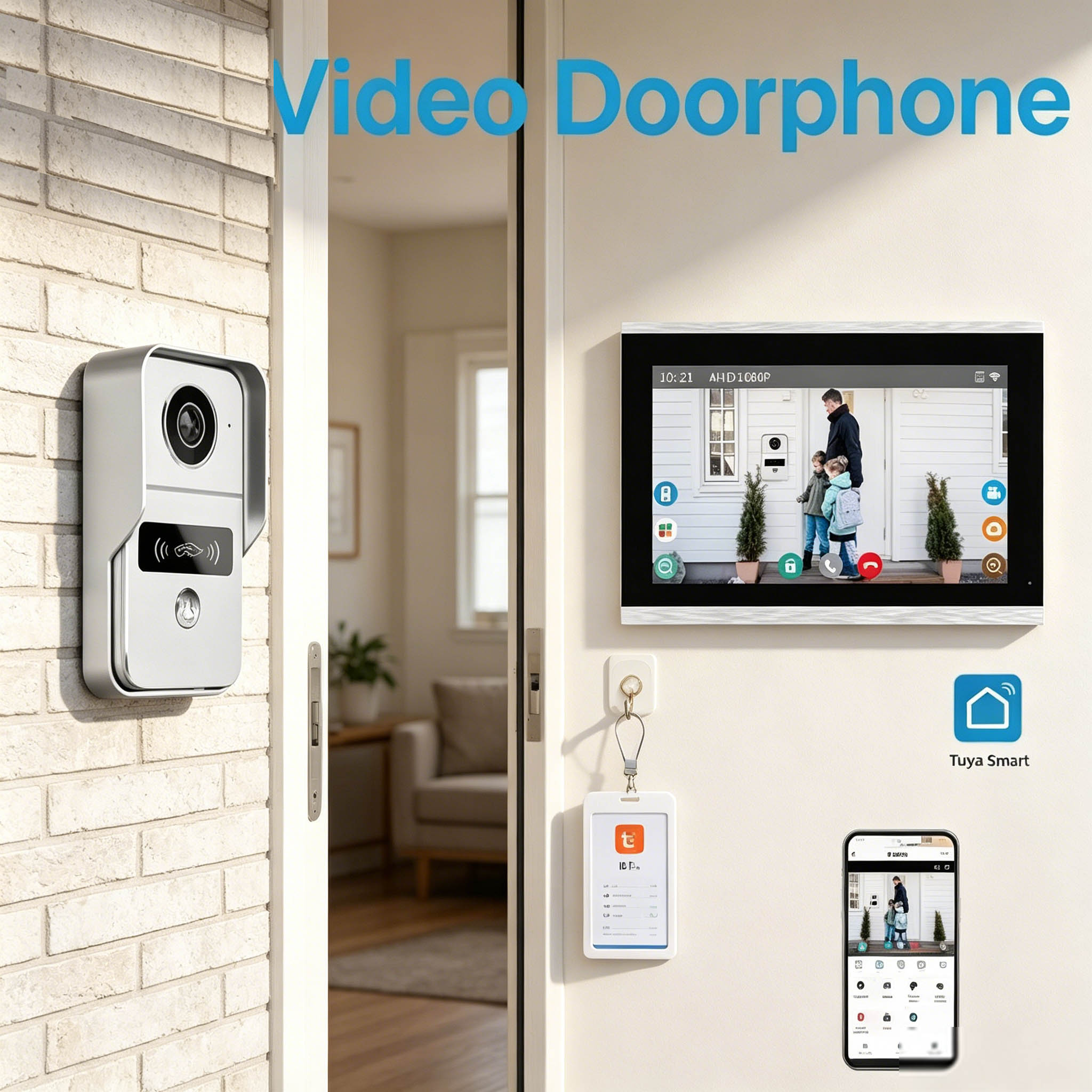 Kapı İnterkomu Kapı Zili, 10.1 - Wifi Doorbell Camera incelemesi ve fiyatı