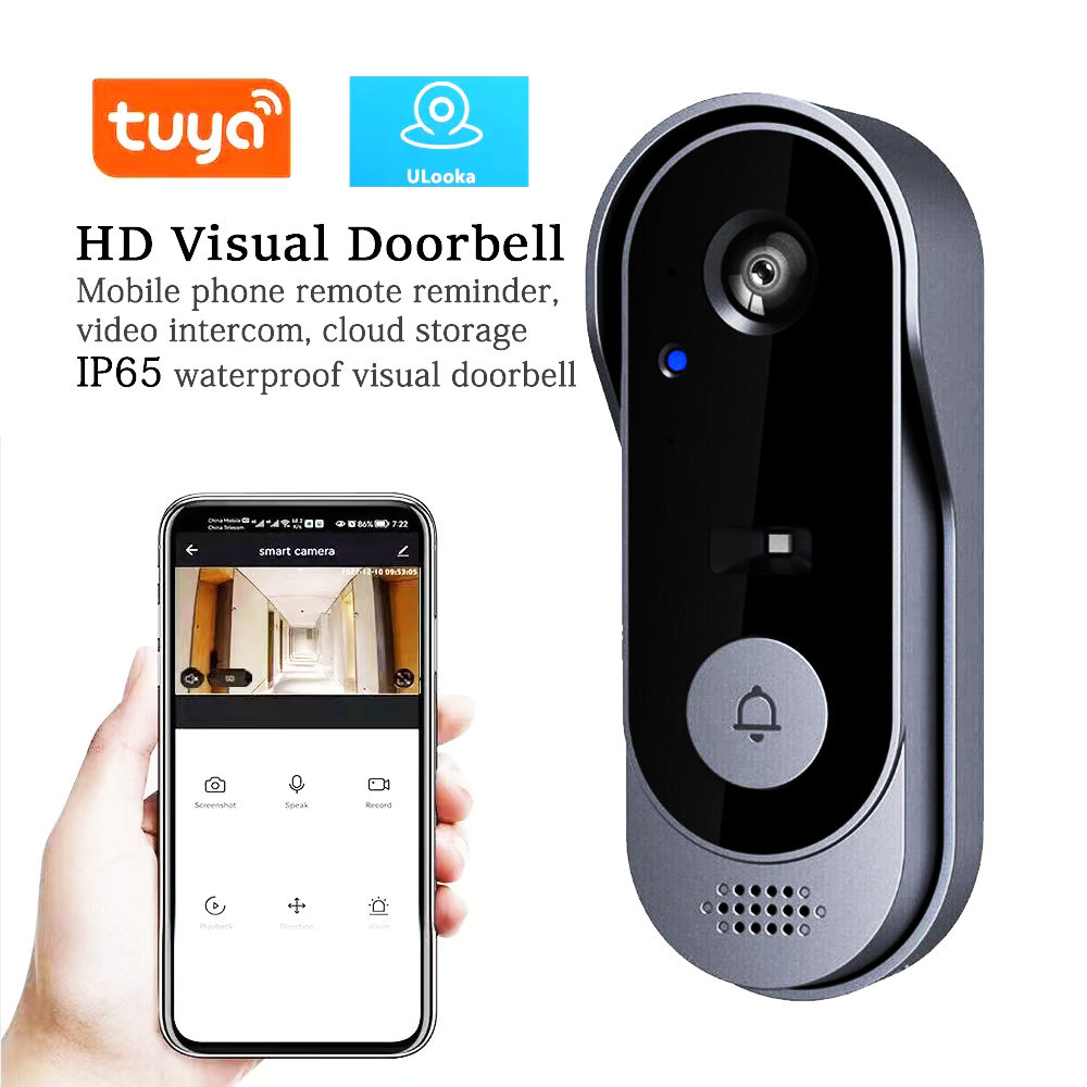 Tuya APP 170 Derece Geniş Açı  - Wifi Doorbell Camera incelemesi ve fiyatı