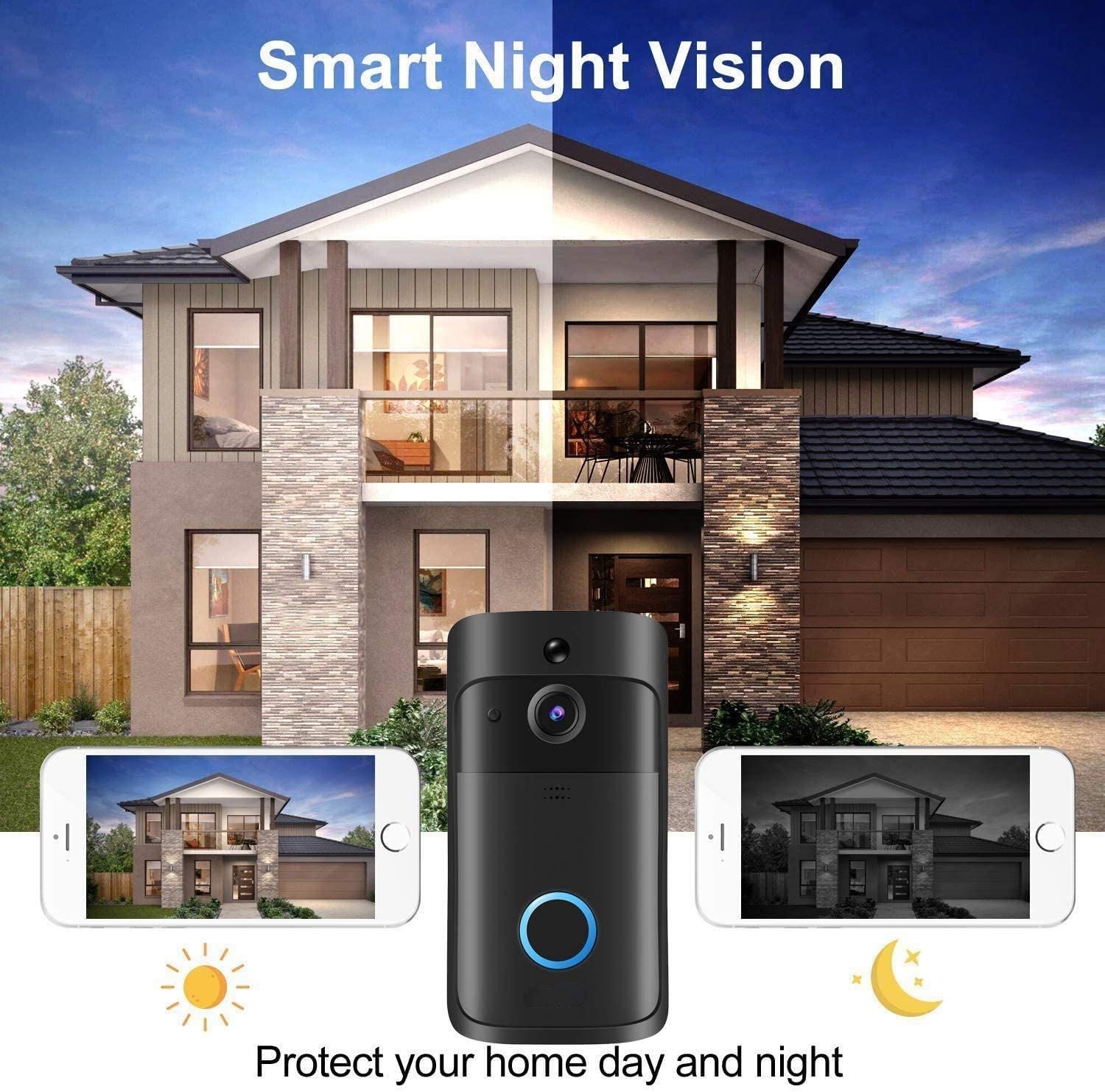 Video Kapı Zili Kamera HD WiFi - Smart Home Video Doorbell incelemesi ve fiyatı