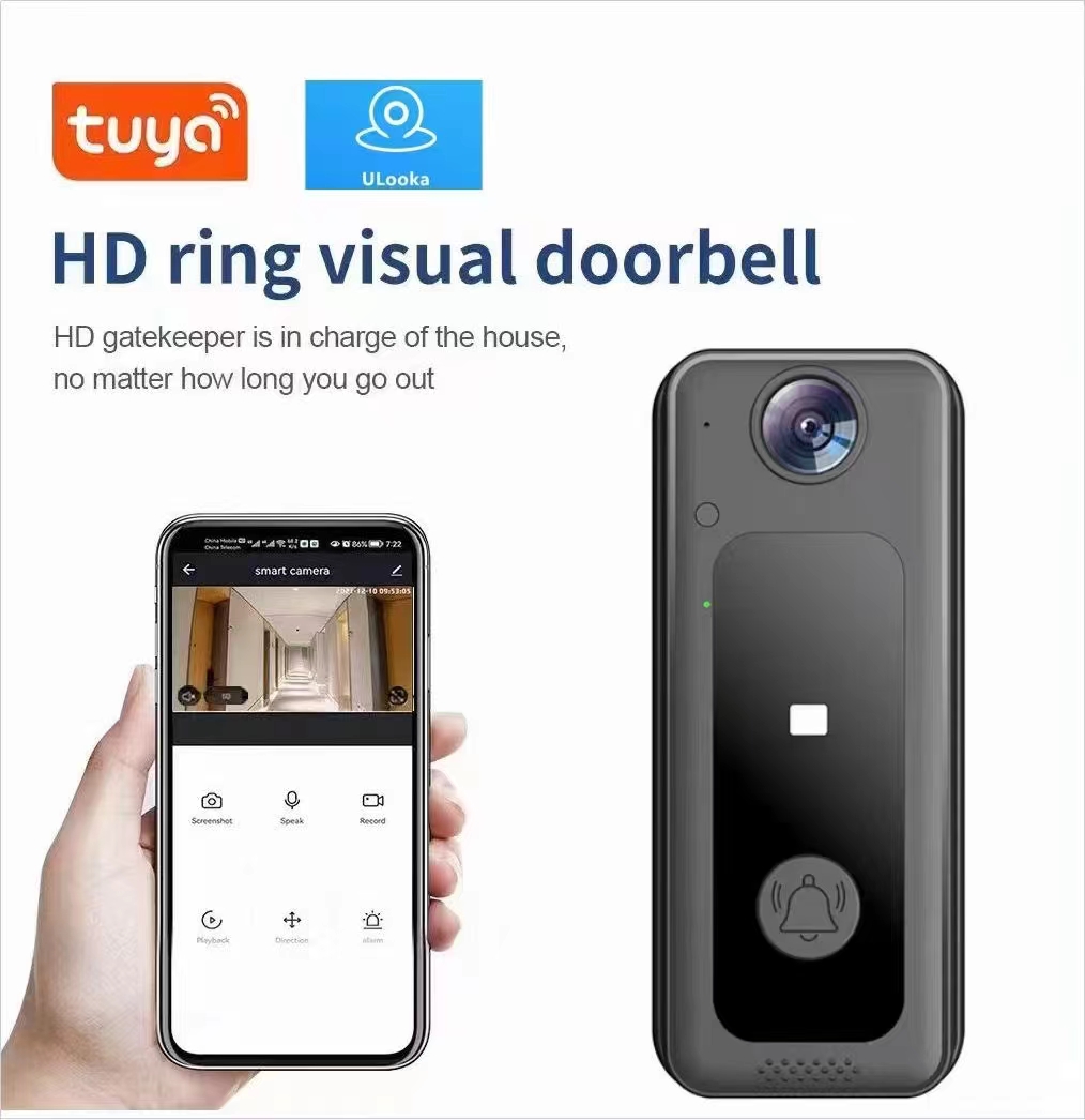 720P Tuya APP Kablosuz WIFI IP - Wifi Doorbell Camera incelemesi ve fiyatı