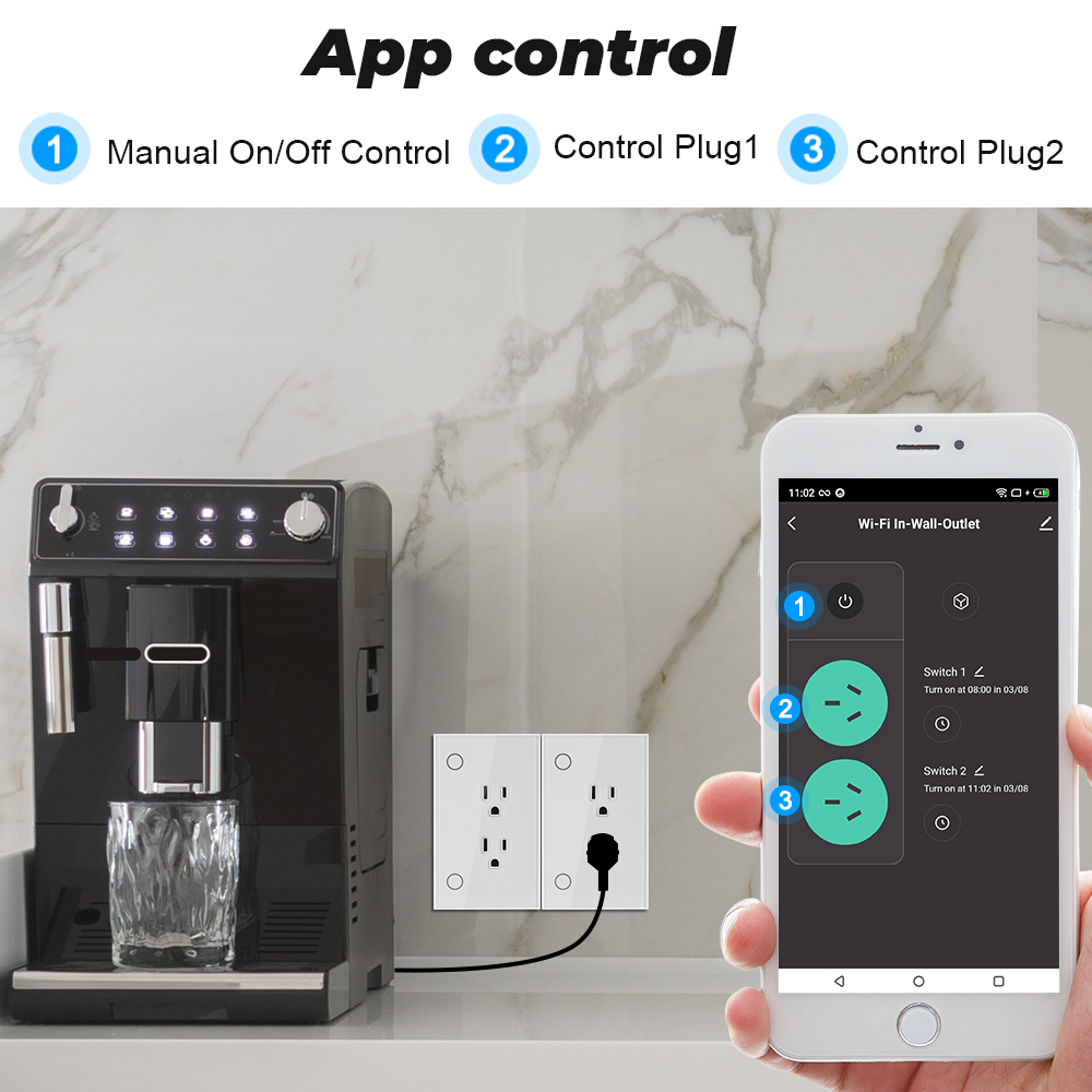 16A Tuya Wifi soket abd tak çı - Smart Outdoor Plug incelemesi ve fiyatı