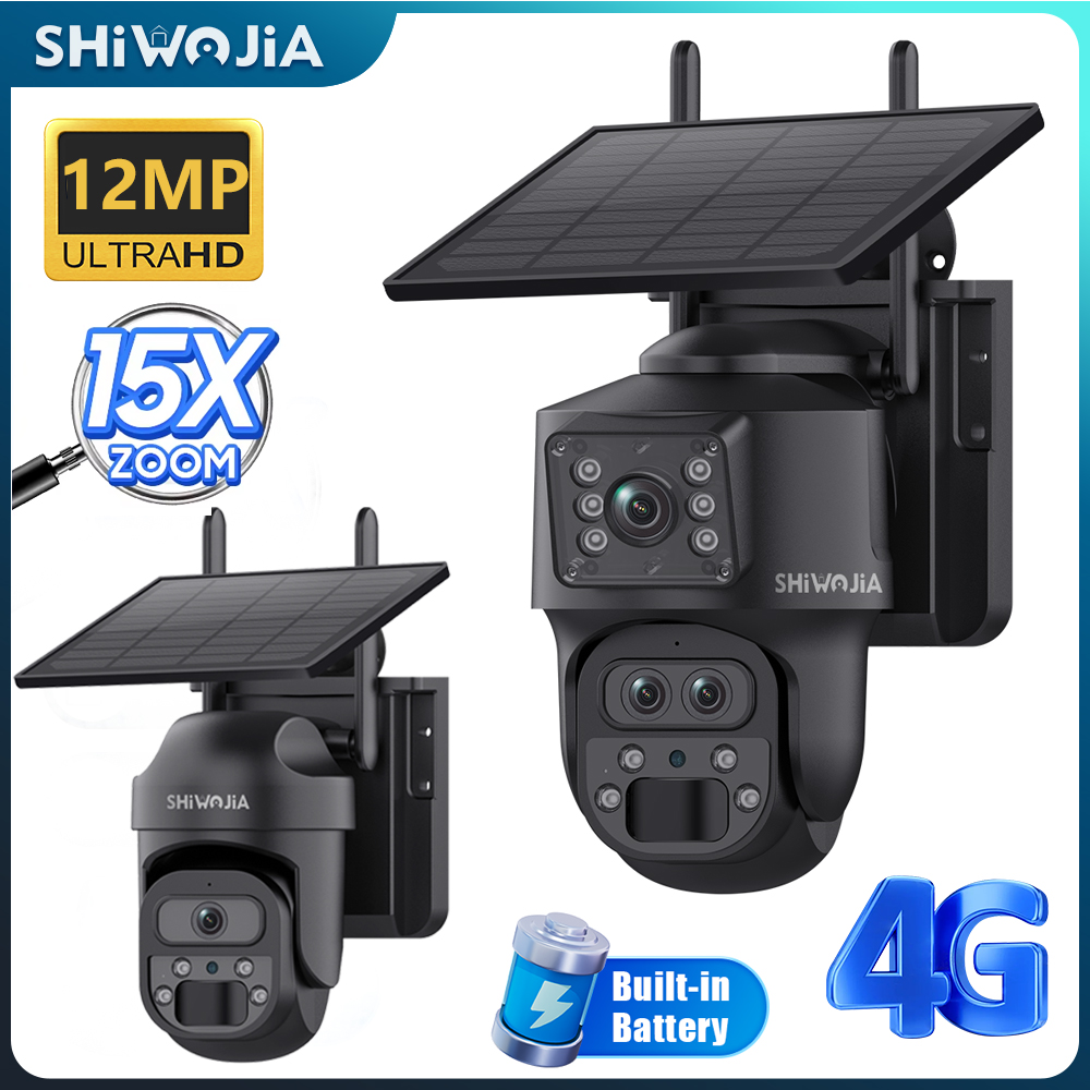 SHIWOJIA 15X ZOOM Güneş Kamera - Smart Home Outdoor Camera incelemesi ve fiyatı