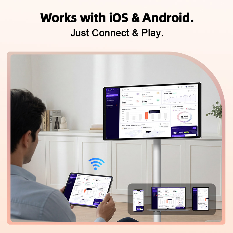 21.5 İnç IPS Android TV Televi - Smart Home Speaker incelemesi ve fiyatı