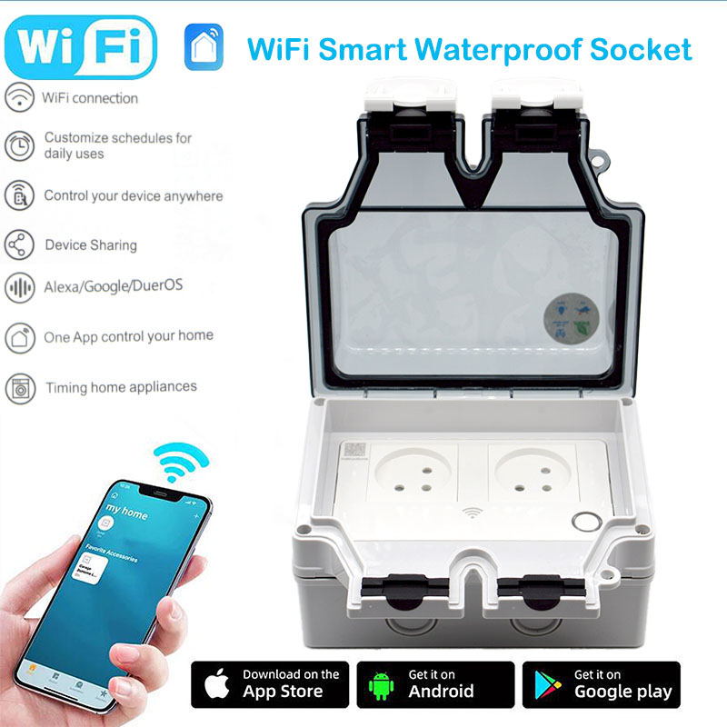 16A Akıllı Soket IP66 Su Geçir - Smart Outdoor Plug incelemesi ve fiyatı