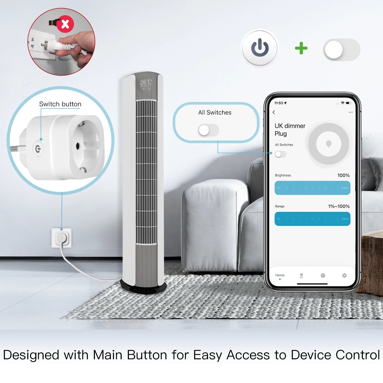 MOES Tuya WiFi Akıllı Priz Kıs - Smart Outdoor Plug incelemesi ve fiyatı
