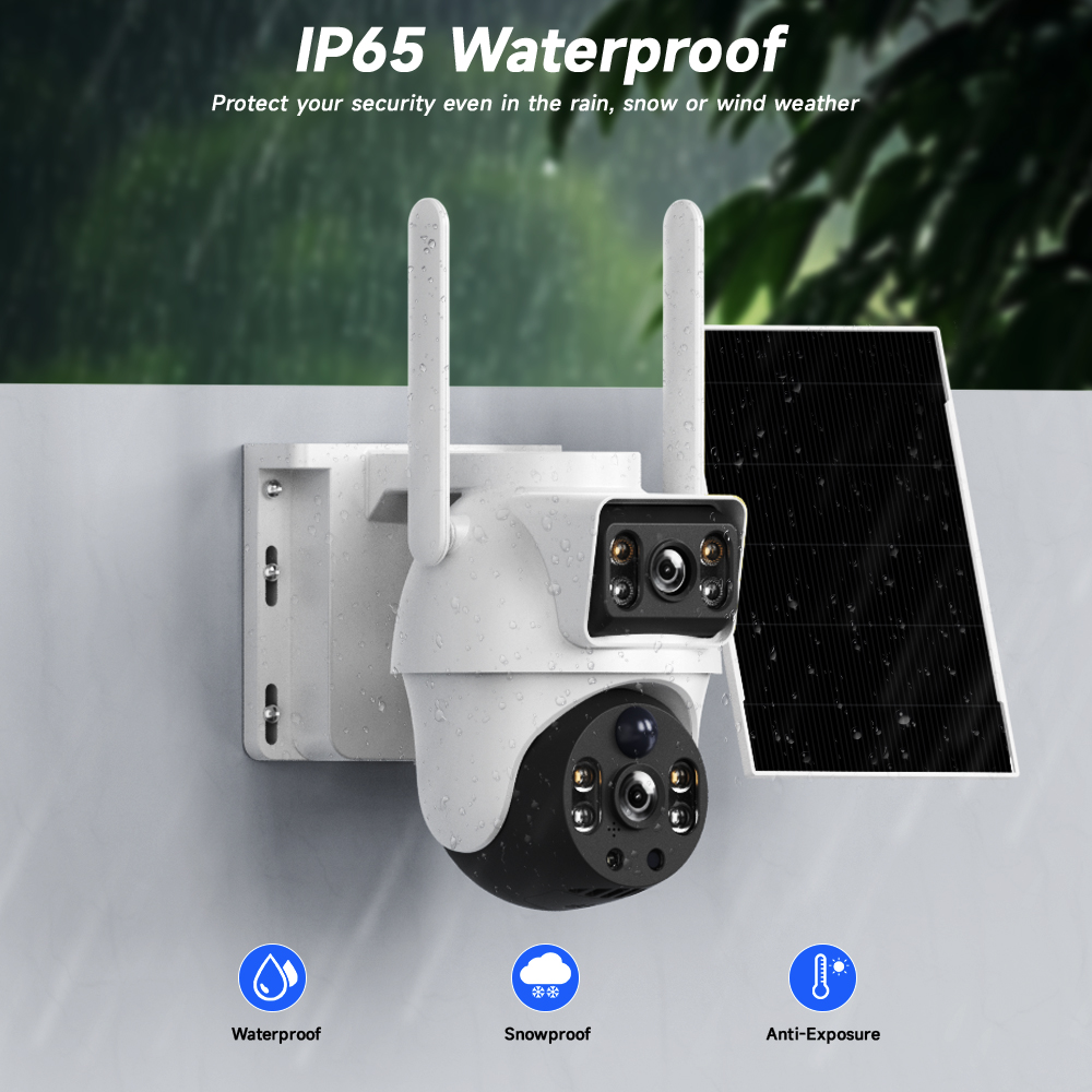 WiFi Güneş Enerjili Kamera Çif - Smart Home Outdoor Camera incelemesi ve fiyatı