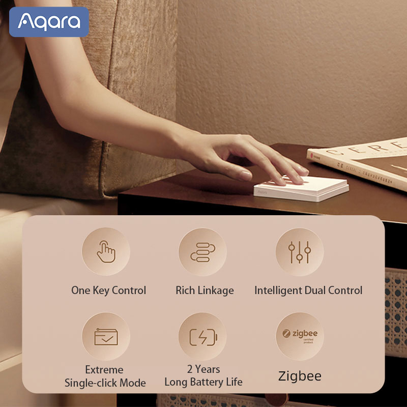 Orijinal Aqara Duvar Anahtarı  - Smart Home Yeelight incelemesi ve fiyatı